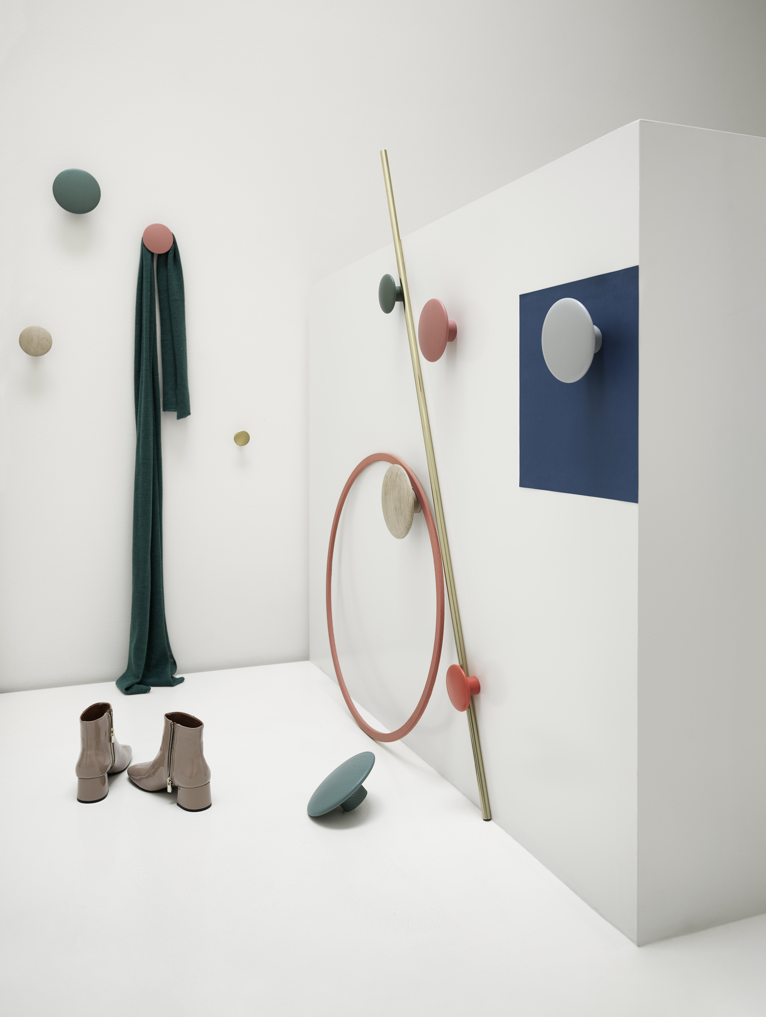 The Dots Wood | Get playful with wooden coat hooks